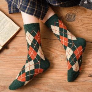 Socks/ Extra thick Wool Green